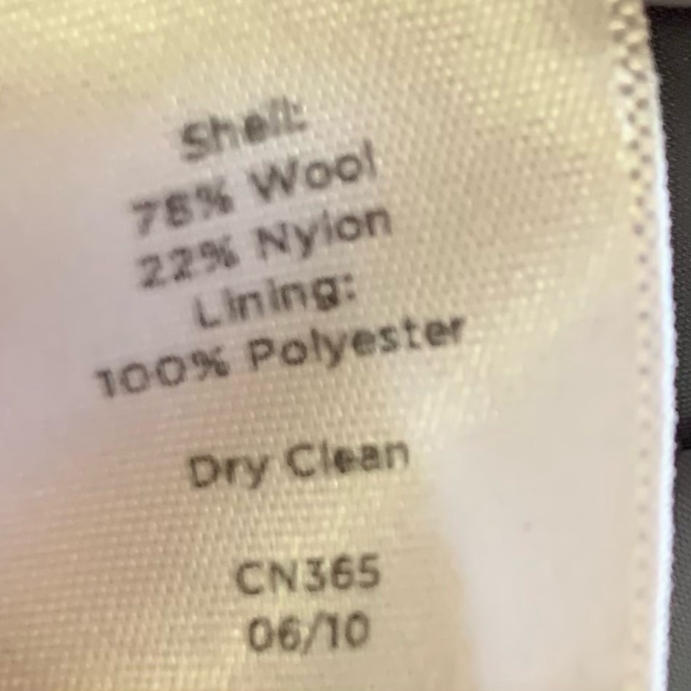 Talbots Wool Blend Tweed Skirt Size 10 - Picture 7 of 7